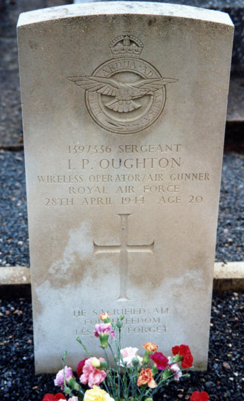Sgt Leonard Percival Oughton<br/><br /><br />died April 28th, 1944